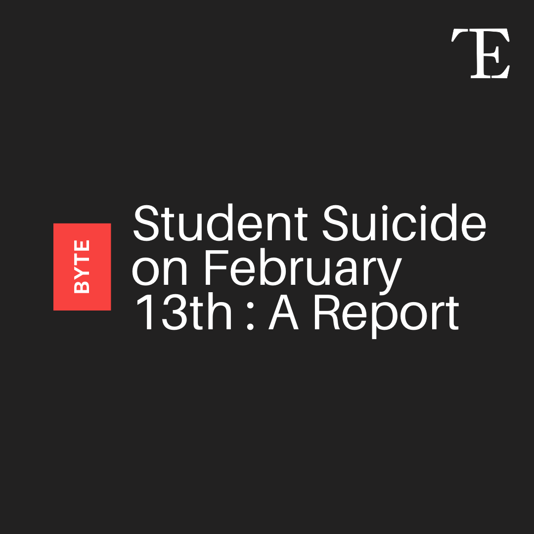 Report on the Student Suicide on February 13th